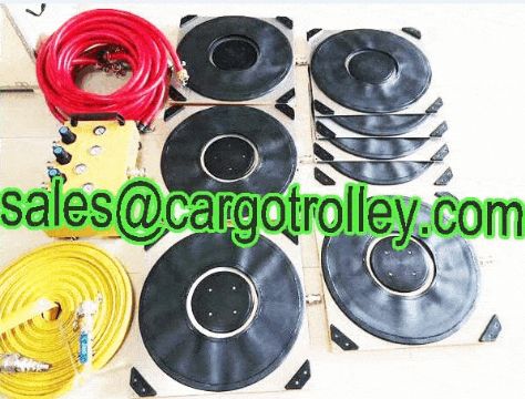 Air Casters Systems For Moving Heavy Loads Save Cost -- Shan Dong Finer Lifting 